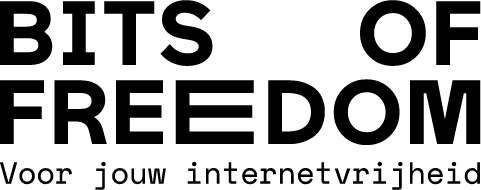 Bits of freedom logo transparent black 481px payoff